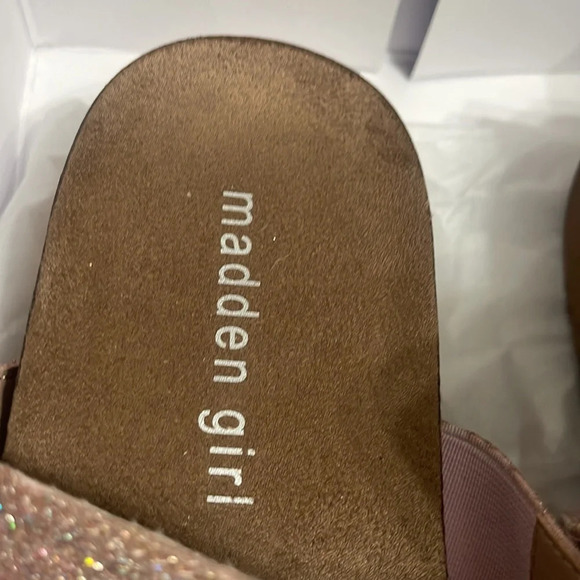 Madden Girl Metallic Rose Gold Espadrilles Sandal Size 7.5 platform - Picture 16 of 16